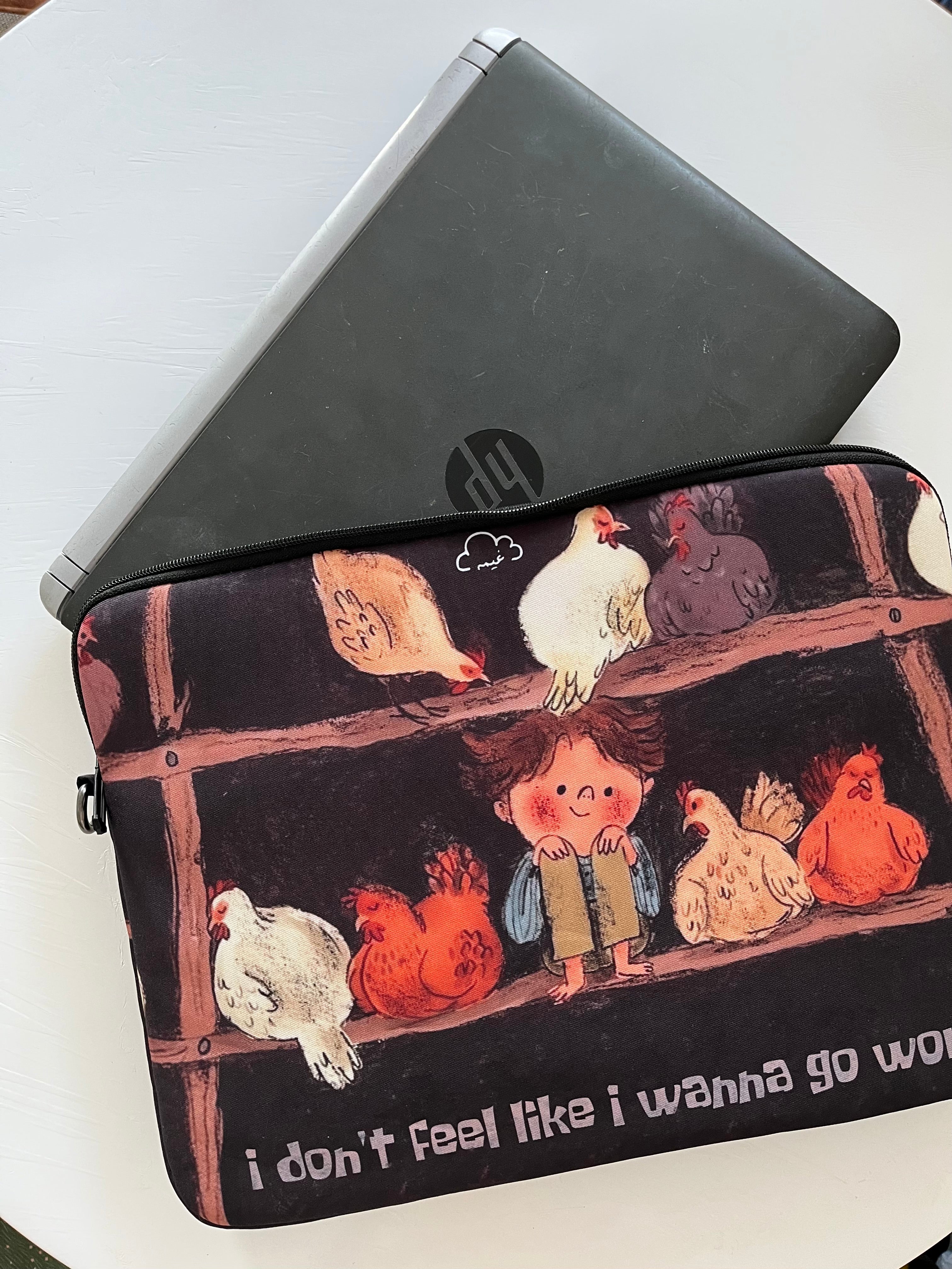 JUST A KIDDO laptop sleeve