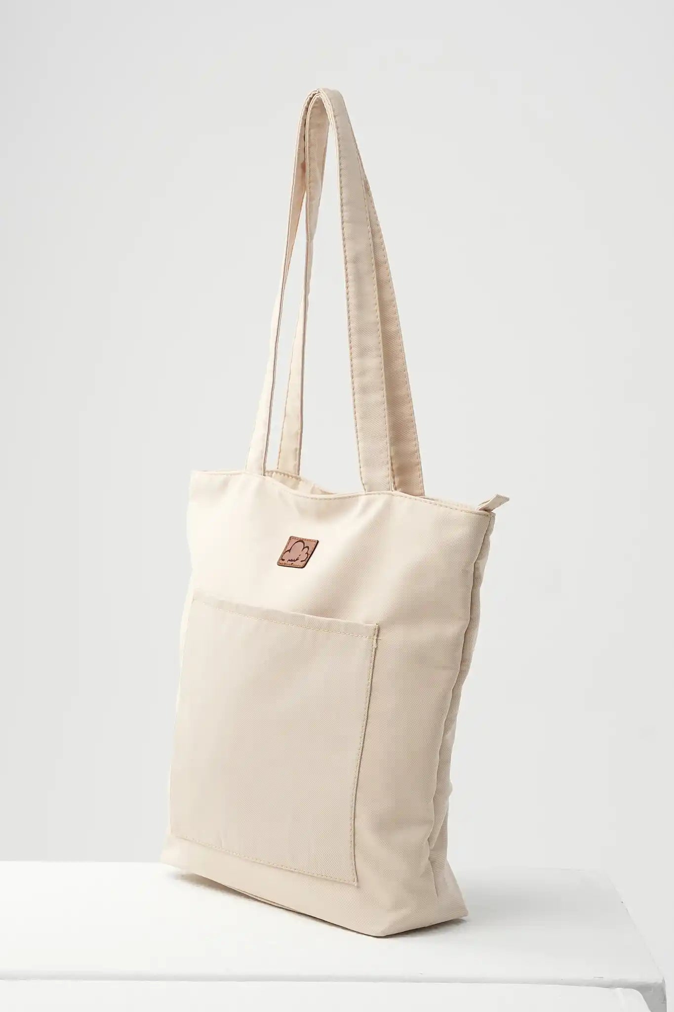 Creme Beige College Girl