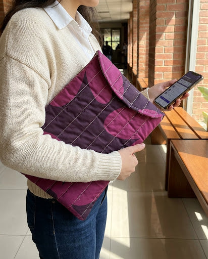 Fleur Puffy laptop sleeve 🌺