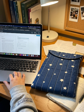 Night stars puffy laptop sleeve ⭐