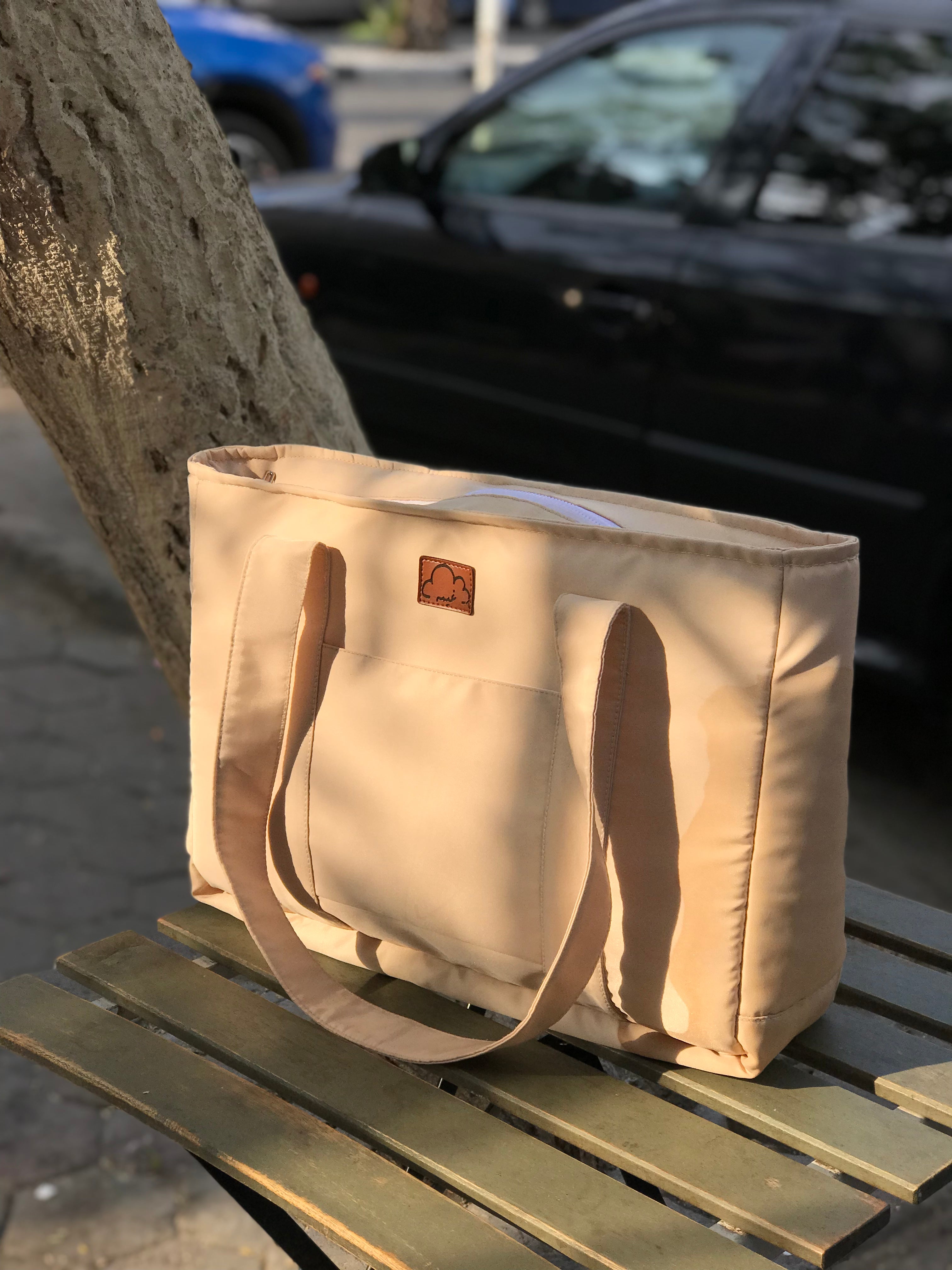 Beige Everyday Bag