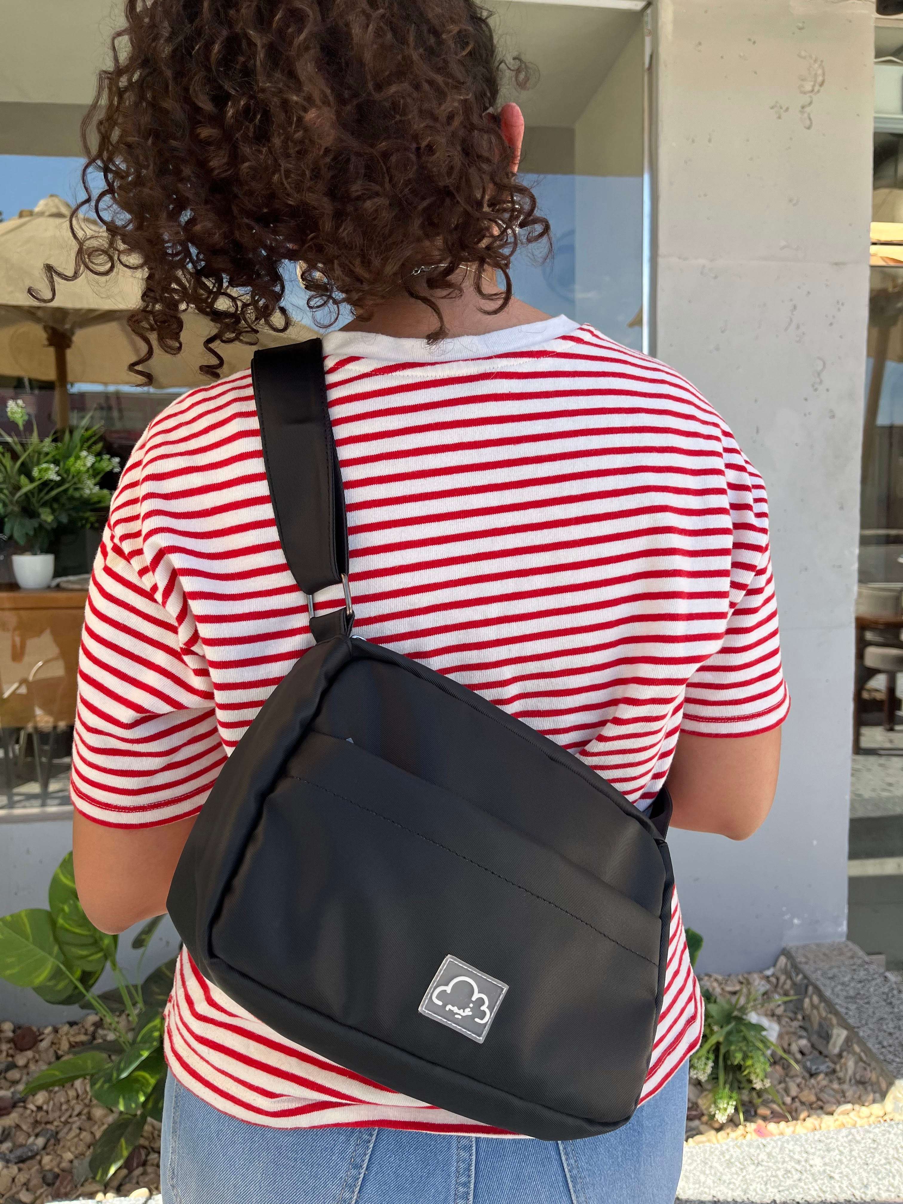 BLACK HURRY BAG