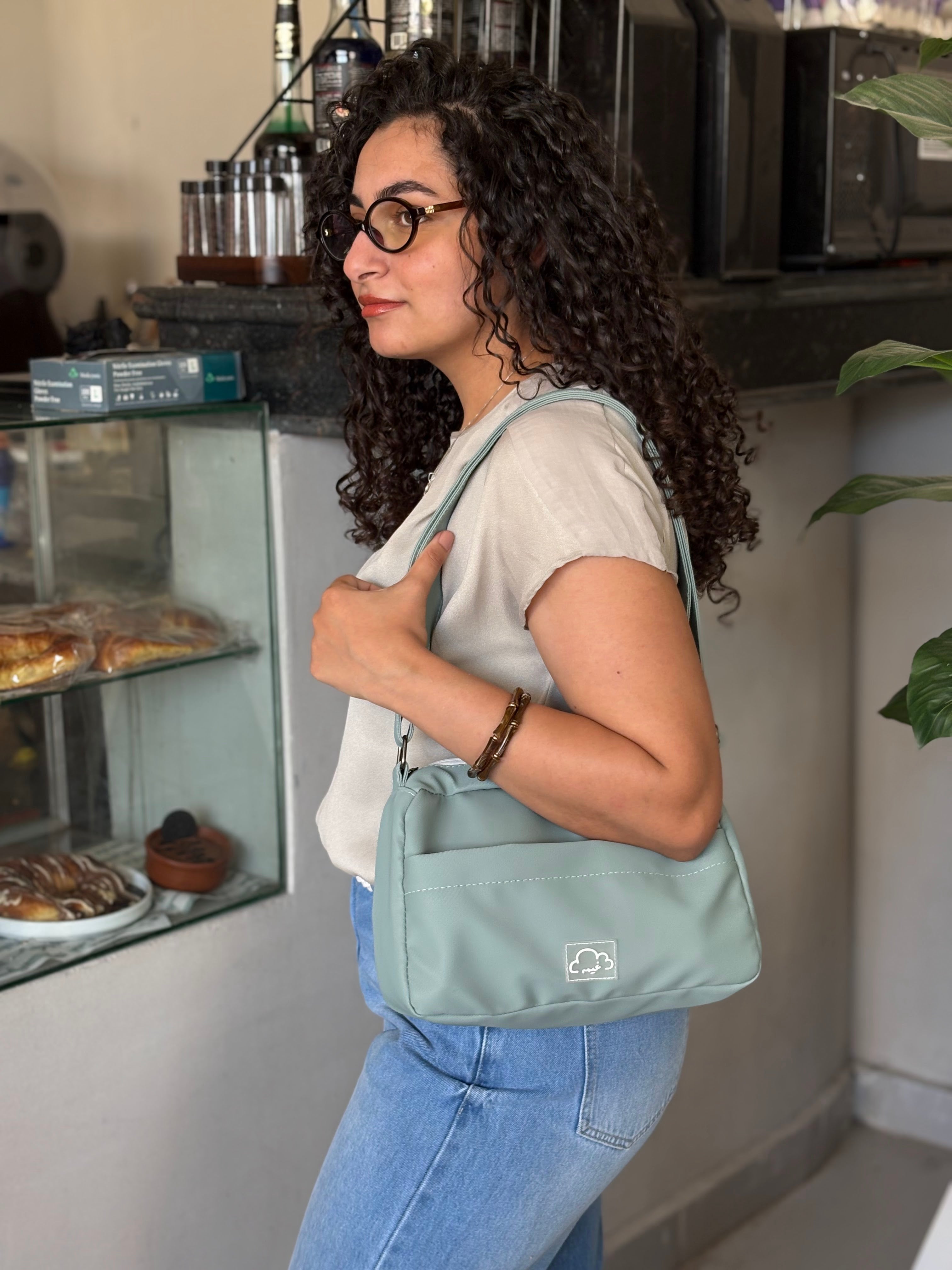 Sage green HURRY BAG