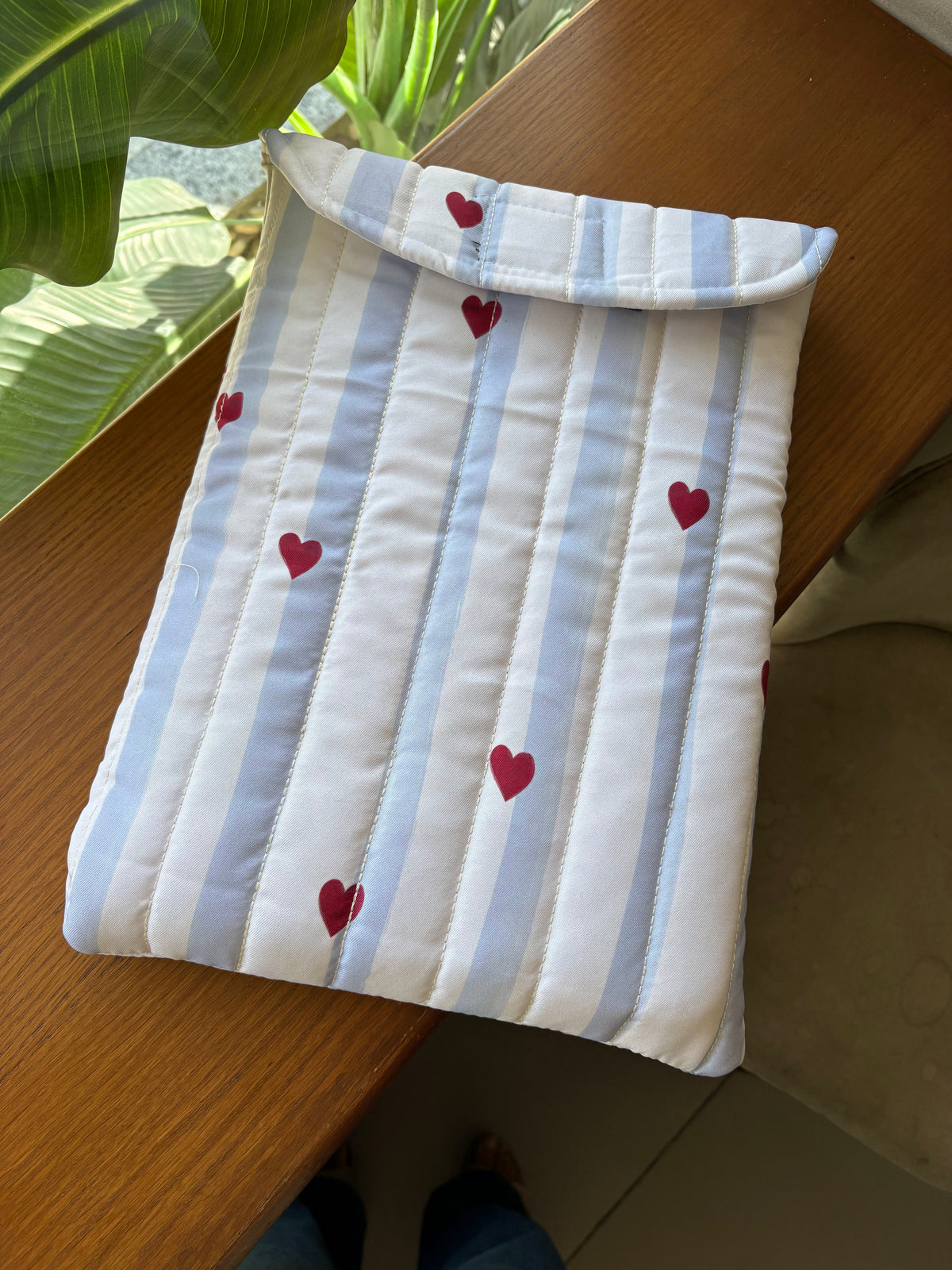 Red hearts Puffy laptop sleeve ❣️